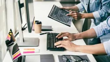 Miscellaneous items on a desk