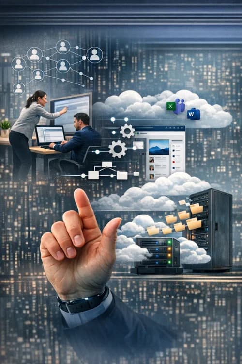 A digital office environment with SharePoint services