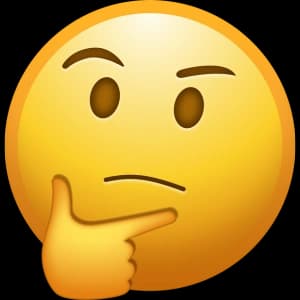 thinking emoji